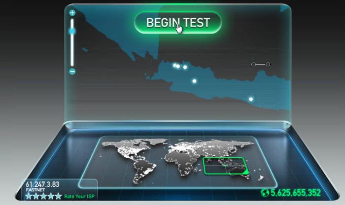 cara test kecepatan internetmu 