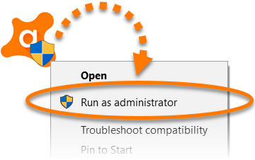 Jalankan file setup Avast Internet Security yang sudah didownload