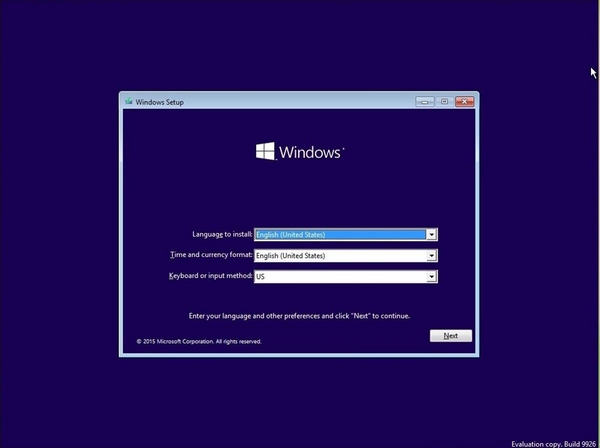 Memilih bahasa, waktu, dan keyboard Windows 10